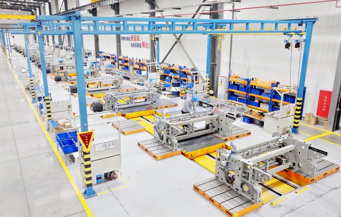 智能化總裝車(chē)間